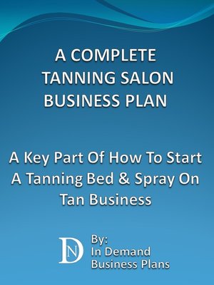 tanning salon business plan